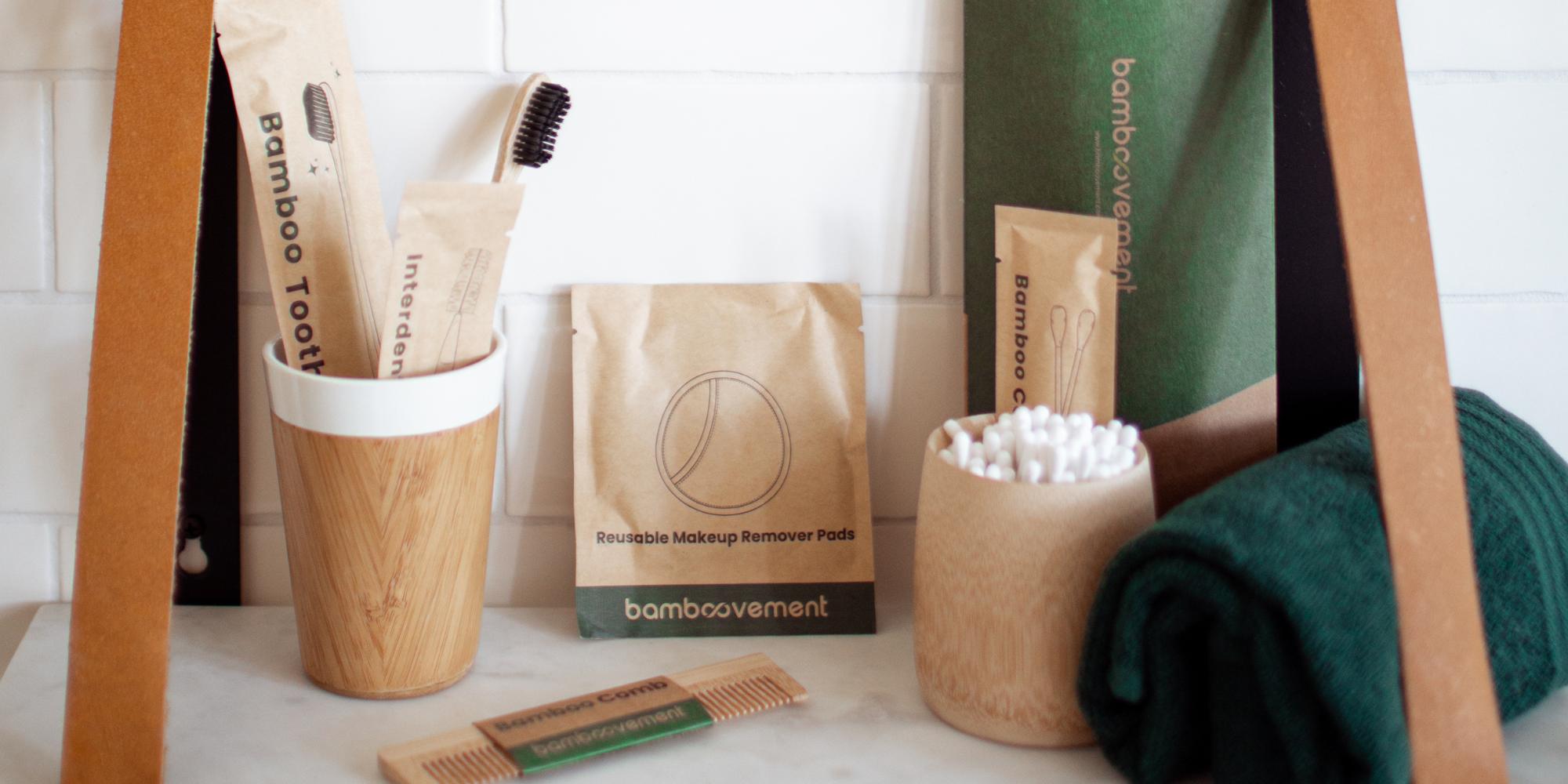 Bamboo Amenity Kits / Biodegradable Hotel Toiletries / Eco-Friendly Hotel Products